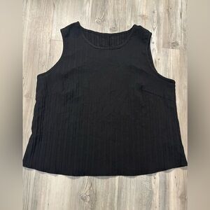 SHEIN Black Sleeveless Blouse